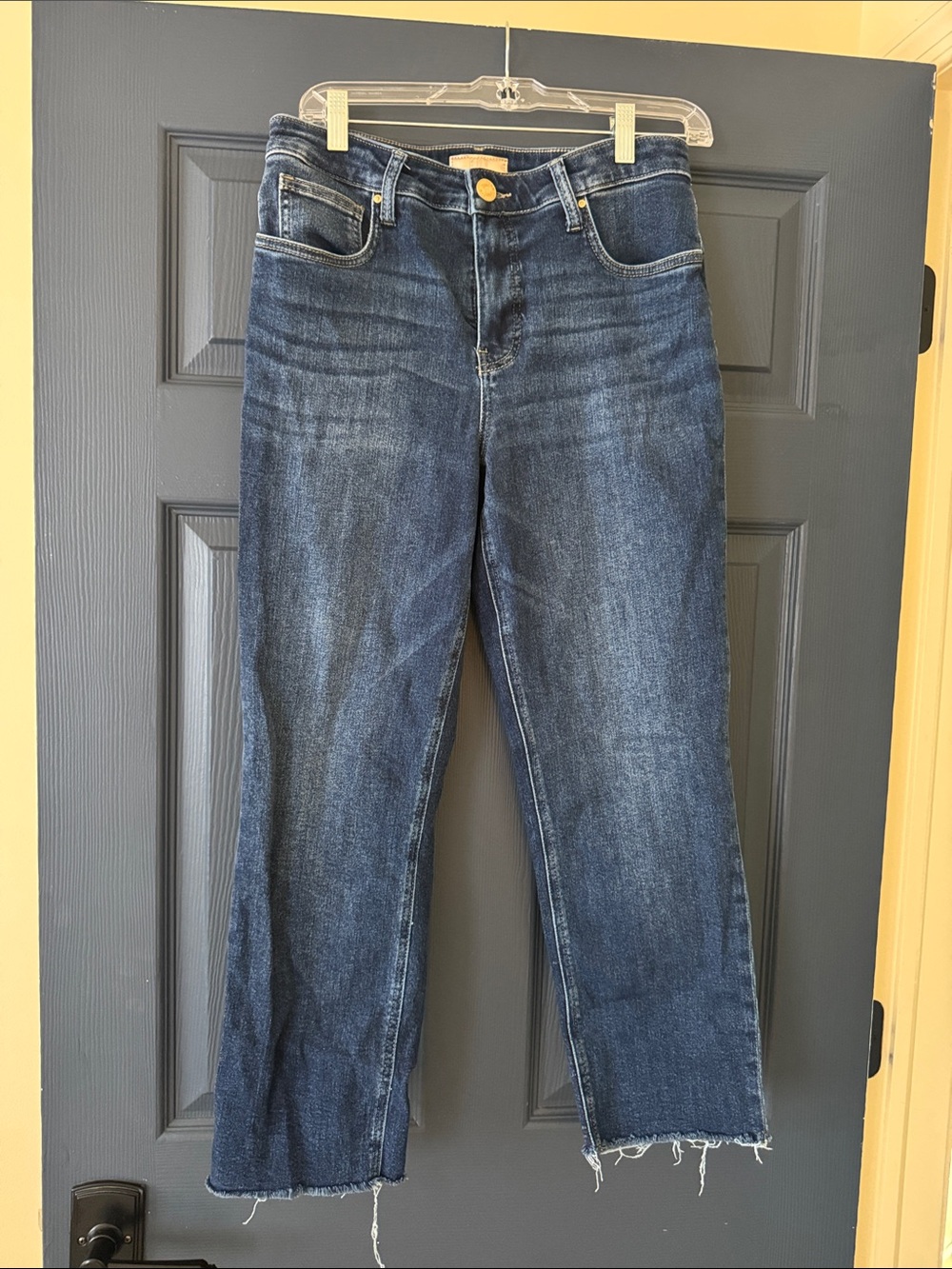 Kut from the Kloth Dark Indigo Straight Leg Jeans